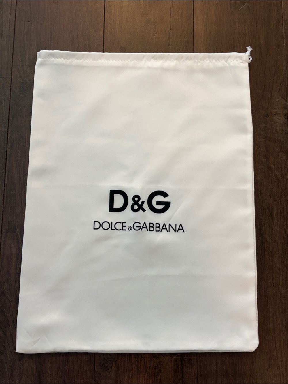 Dolce & Gabbana White D&G Dust Bag